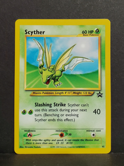 Pokemon SCYTHER # 45 Black Star Promo - Image 1