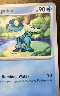 Frogadier 057/167 Common Scarlet & Violet: Twilight Masquerade Pokemon TCG - Image 3