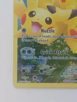 Pikachu - RC29/RC32 - Pokemon Generations Radiant Collection Full Art LP/MP - Image 5