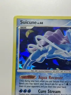 Suicune 2007 Pokemon Holo Rare Secret Wonders 19/132 Cracked Ice - LP - Image 3