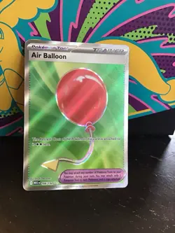 Air Balloon 166/132 Mega Evolution Ultra Rare Full Art Holo Near Mint Pokemon - Image 4