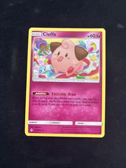 Cleffa 131/214 Pokemon Card Unbroken Bonds 2019 NM - Image 1