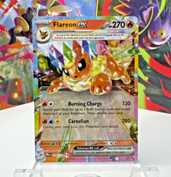 Flareon ex 014/131 Holo Double Rare Prismatic Evolutions Pokemon Near Mint - Image 1