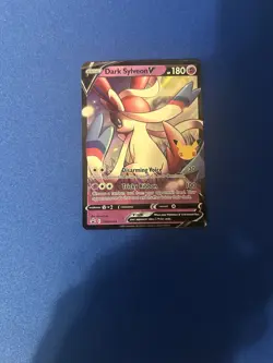 Dark Sylveon V - Pokemon TCG Celebrations Black Star Promo Pokemon Card SWSH134 - Image 1