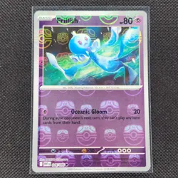 Frillish - 044/086 - Masterball Holo - White Flare - Pokemon Card - NM/M - Image 1