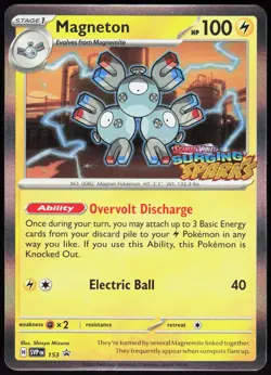 Magneton 153 Scarlet & Violet Promo - Holo Pokemon NM/M (Promo) - Image 1