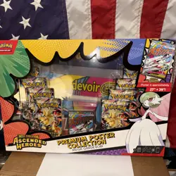Pokemon TCG: Ascended Heroes Premium Poster Collection Mega Gardevoir Sealed Box - Image 4