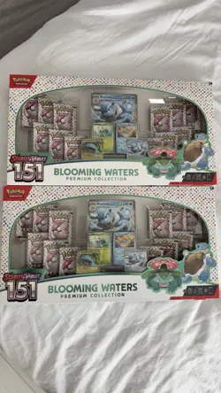 Pokemon 151 Scarlet & Violet Blooming Waters Premium Collection x2 | Sealed - Image 1
