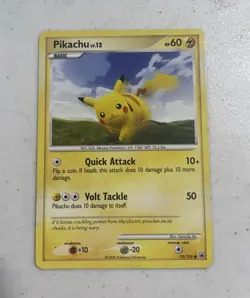 Pokemon TCG Pikachu 70/100 Majestic Dawn Regular Common English Basic 60 HP - Image 1