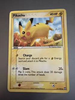 Pikachu - EX Power Keepers - 57/108 - Pokemon - Vintage - 2007 - Non Holo 🔥🔥🔥 - Image 1
