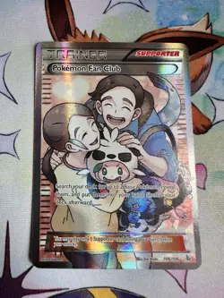 Pokemon Fan Club 106/106 XY FlashFire NM+ Full Art Pokemon Card - Image 1