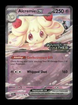Alcremie ex (Journey Together Stamped) 075/159 NM/M Pokemon - Image 1