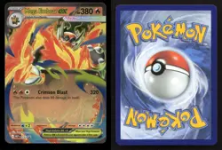 Mega Emboar ex 035 Holo ME: Mega Evolution Promo NM/M Pokemon - Image 3