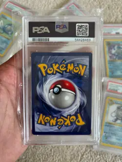 LOGAN PAUL 1999 POKEMON BASE SET SHADOWLESS 1ST EDITION #59 POLIWAG PSA 10 - Image 2