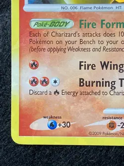 Pokemon TCG Charizard 1/99 Arceus Cracked Ice Holo Rare English 140 HP - Image 4