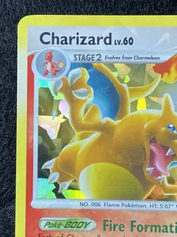 Pokemon TCG Charizard 1/99 Arceus Cracked Ice Holo Rare English 140 HP - Image 5
