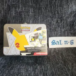 Pokemon TCG Celebration 25th Anniversary Collector’s Chest Lunch Box Tin Sealed - Image 1