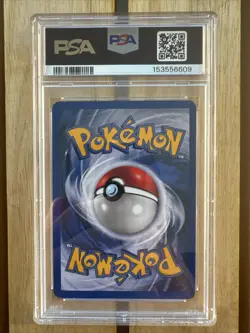 2000 Pokemon Rocket Dark Machamp Holo 10/82 Card PSA 6 - Image 2
