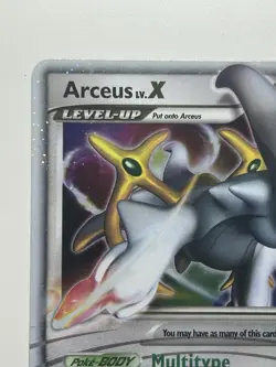 Arceus 2009 Pokemon LV.X 94/99 Arceus Holo Rare Nintendo Card TCG - LP - Image 3