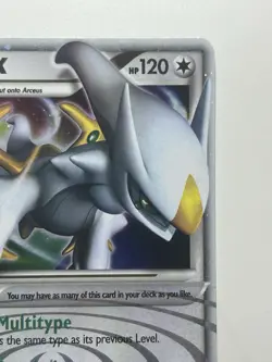 Arceus 2009 Pokemon LV.X 94/99 Arceus Holo Rare Nintendo Card TCG - LP - Image 4