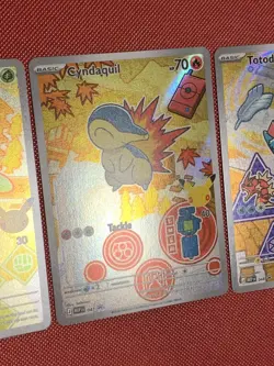 Johto Starters Pokemon First Partner Illustration Collection Series 2 - Image 3