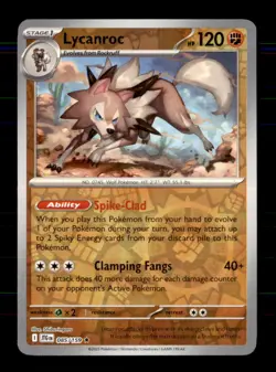 Lycanroc 085/159 Rare Journey Together Pokemon Reverse Holo Near Mint - Image 1