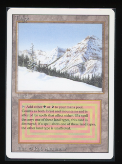 Taiga - Revised 1994 - Magic the Gathering - Image 1