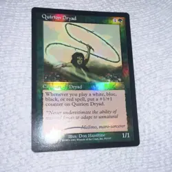 Wizards of the Coast Magic: The Gathering Quirion Dryad Invasion Foil Rare #89 - Image 3