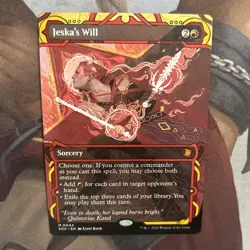 MTG Jeska's Will - Secrets of Strixhaven Mystical Archive Mythic 44 Near Mint NM - Image 1
