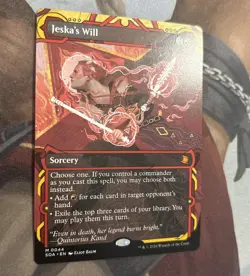 MTG Jeska's Will - Secrets of Strixhaven Mystical Archive Mythic 44 Near Mint NM - Image 3