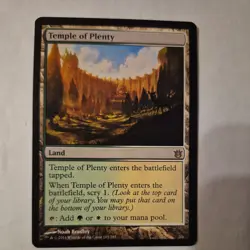 Temple of Plenty Born of the Gods NM MTG - Image 1