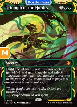 MTG Triumph of the Hordes Strixhaven Mythic Sorcery NM - Image 1