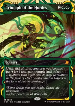 MTG Triumph of the Hordes Strixhaven Mythic Sorcery NM - Image 2