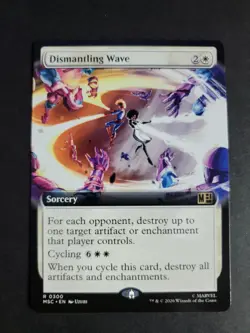 Dismantling Wave (Extended Art) Rare Marvel Super Heroes Commander - Image 1