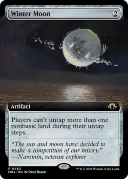 Winter Moon (Extended Art) - MOHO3 MTG - Light Play - Image 1
