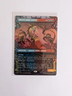 TMNT North Wind Avatar M 0248 Borderless Foil TMT Magic Gathering - Image 1