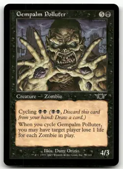 Gempalm Polluter #70 (NM) Legions LGN Magic MTG - Image 1