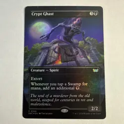 Crypt Ghast (Borderless) Commander: Duskmourn: House of Horror Foil - Image 2