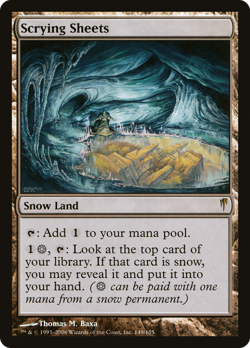 Scrying Sheets #149 (MP) Coldsnap CSP Magic MTG - Image 1