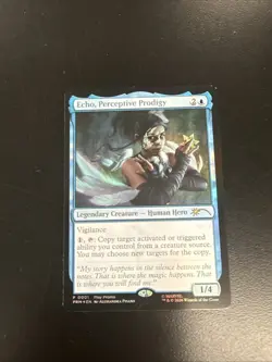 Echo, Perceptive Prodigy - MTG Foil Promo - Image 1