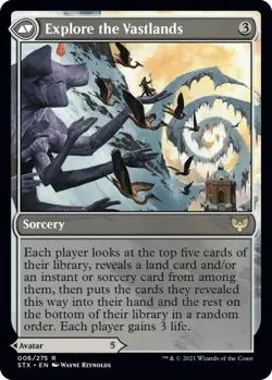 MTG - Wandering Archaic - Extended Art - Strixhaven: School of Mages - Image 2
