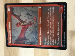 Awesome Magic The Gathering MTG Card 2x Ganax Astral Hunter 504 Etched Foil NM - Image 4