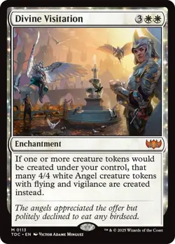 Divine Visitation 113 Commander: Tarkir: Dragonstorm NM - Image 1