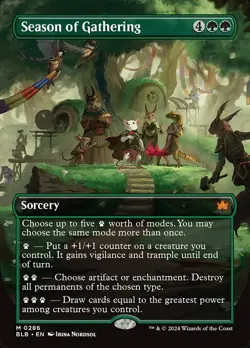 [MTG] Season of Gathering (Showcase) (0286) (BLB) LP-HP - Image 1