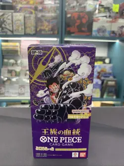 ONE PIECE Card Game Royal Blood Japanese OP-10 Booster Box OP10 SEALED Unopened - Image 1