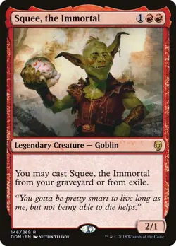 [MTG] Squee, the Immortal (Foil) (146) (DOM) LP-HP - Image 1