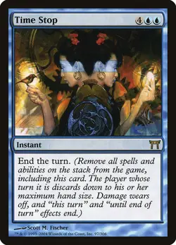 [MTG] Time Stop (097) (CHK) LP-HP - Image 1