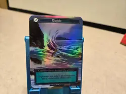 Sorcery Contested Realm TCG Alpha Ordinary Foil Riptide Art By Marta Molina - Image 1