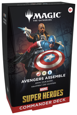MTG Marvel Super Heroes Avengers Assemble Commander Deck New & Sealed - PRESALE - Image 1