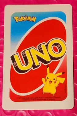 Mewtwo Yellow #9 Pokemon Mattel Japanese UNO Card NM/MINT SWSH Pokemon center - Image 2